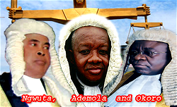 Alleged Corruption: Justices Okoro, Ademola,  Ngwuta risk 58 yrs in jail