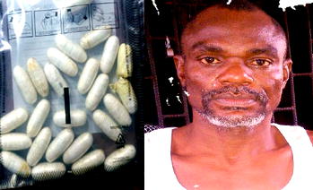 Madagascar-bound man excretes 270 grammes of cocaine