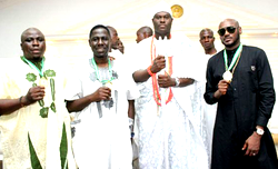 Ooni of Ife, 2face set for Violence free world project