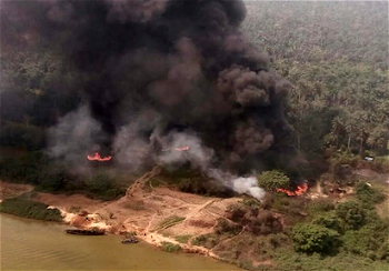 Navy destroys over 712 illegal refineries in N/Delta says FOC