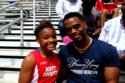 Daughter of US sprinter Tyson Gay shot dead