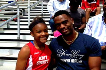 Daughter of US sprinter Tyson Gay shot dead