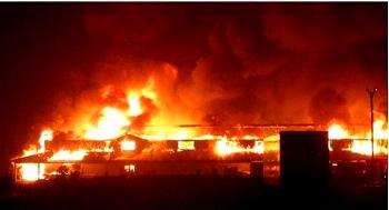 Over N50m goods, 6 cars razed, as fire guts Nsukka Industrial Market