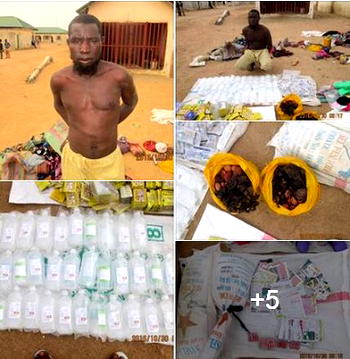 Man Aliyu arrested with hard drugs