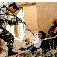 Trending: Boy defends wounded mother with a cutlery from gun-carrying soldier
