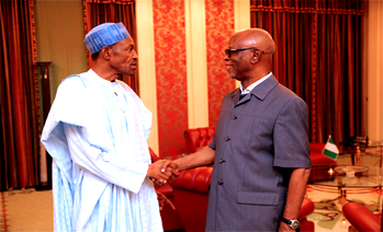Buhari sympathises with Oyegun over Atiku’s resignation