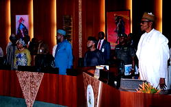 Photos: Buhari presides over FEC meeting in Abuja
