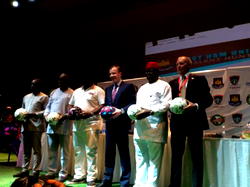 Sports icons in Lagos, as West Ham meets NFF, FC Ifeanyi Ubah for talent hunt, technical discussions