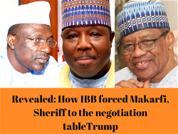 Sheriff, Aliyu visit IBB, call on PDP aggrieved members to return