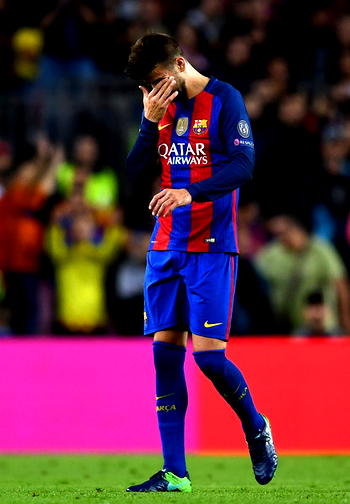 Pique, Alba to miss City clash