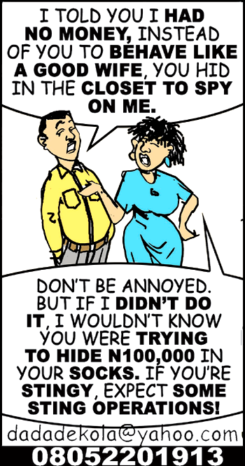 Stingy husband