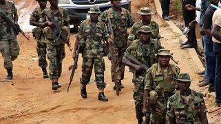 troops2 Troops kill 186 insurgents, rescue 3,745 people in North-East – official