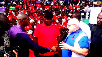 Football made in Anambra hits top gear as Greek envoy visits