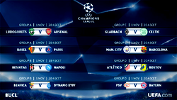 UEFA Champions League Fixtures