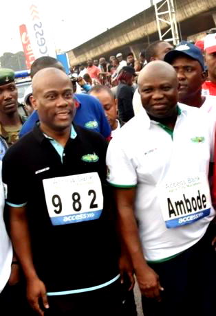 Ambode takes over Access  Bank/Lagos marathon