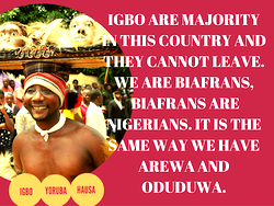 Biafrans not terrorists, but want to be heard — CAN President