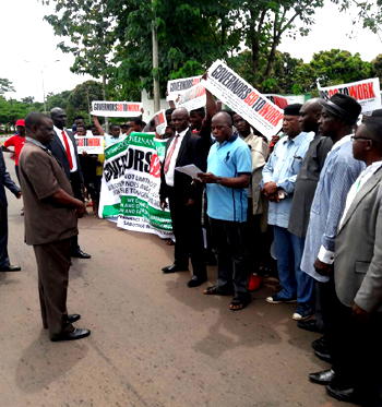 CSOs protest in Enugu, demand accountability from Govs
