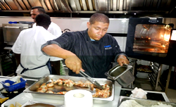 Chefs thrilled by BCE demonstration kitchen