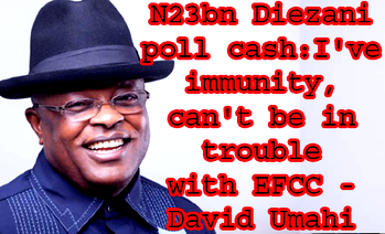 N23bn Diezani poll cash: I’ve immunity, can’t be in trouble with EFCC- David Umahi