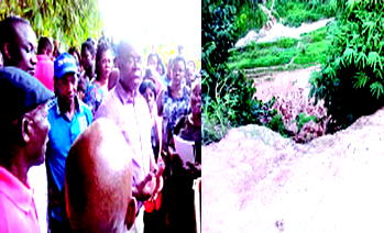 Erosion splits Cross River community into 3 parts