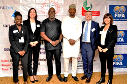 Pinnick lauds FIFA as DTMS workshop begins in Abuja