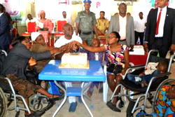 Persons with disability deserve priority attention, says Fayose @56   