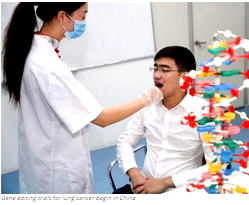 China begins gene-editing trial for cancer