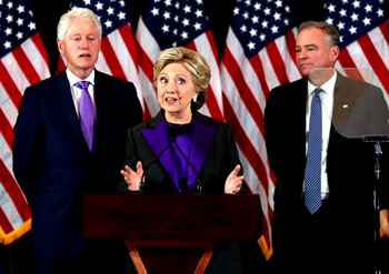 Our nation is more deeply divided than we thought- Hillary Clinton