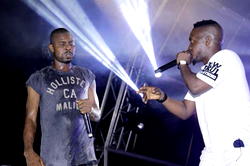 Video: Watch M.I, DJ Neptune Lafup team up as hilarious music band