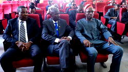 Photos: EFCC boss, Magu in LASU for money laundering lecture