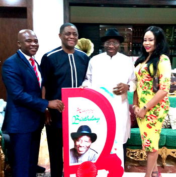 Jonathan at 59: PDP, Fani-Kayode describe ex-President as icon of democracy
