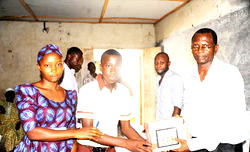 Photos: Gov. Aregbesola distributes another set of ‘Tablet of knowledge’ to students