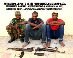 Otedola: Police arrest kidnap gang