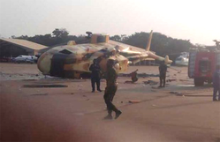 Nigerian Airforce attack helicopter crashes in North East