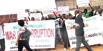 More protest trails  DSS’ clampdown on judges in Lagos
