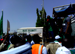 CharlyBoy’s occupy NASS protest causes traffic gridlock