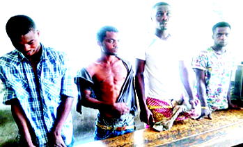 Four Awawa boys arrested in Lagos