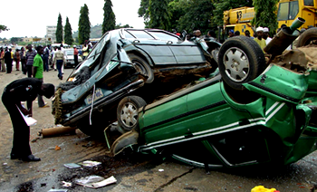 3 in coma, 7 injured as bus collide with taxi
