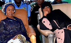 Mrs Buhari condoles with Tallen, Galadinma over husband, son’s deaths