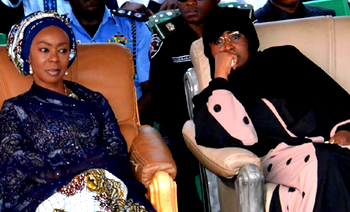 Mrs Buhari condoles with Tallen, Galadinma over husband, son’s deaths