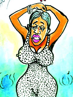 Could you take your eyes off those boobs for a minute?!