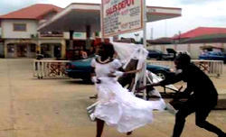 Bride collapses as groom walks out during church wedding