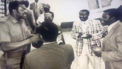 Trees grow in the desert: Rasheed Gbadamosi as a young man
