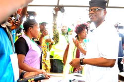 Ondo(Video): Jegede briefs newsmen after casting vote, laments card reader malfunctioning