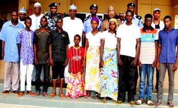 2 die, one arrested, 10 rescued from kidnappers den