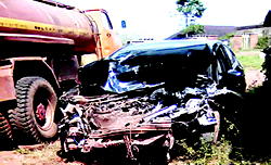 Water truck crushes Enugu traditional ruler