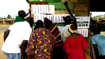Photos: Smooth accreditation, voting ongoing simultaneously in Ondo West LGA