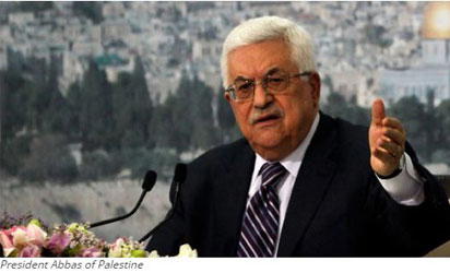 Gaza: Abbas wants Israel out, dares UN