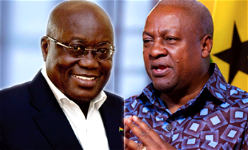 Ghana presidential race too close to call