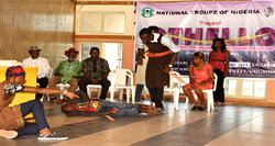 National Troupe takes Shakespear’s Othello to Abia students